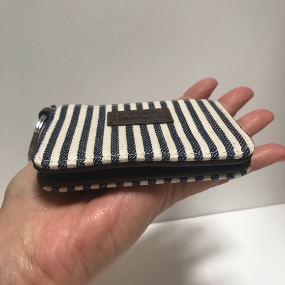 Smart Canvas ID / Card Holder with Key Ring - Picture 6 of 7